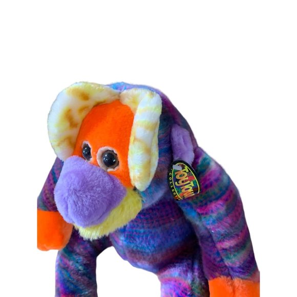 New Toy Town Direct Plush Stuffed Animal Doll Toy 13 in Tall Seated Purple Orang - Picture 2 of 6